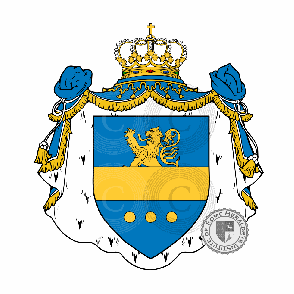 Coat of arms of family Naselli
