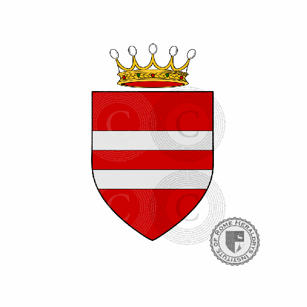 Coat of arms of family Servati
