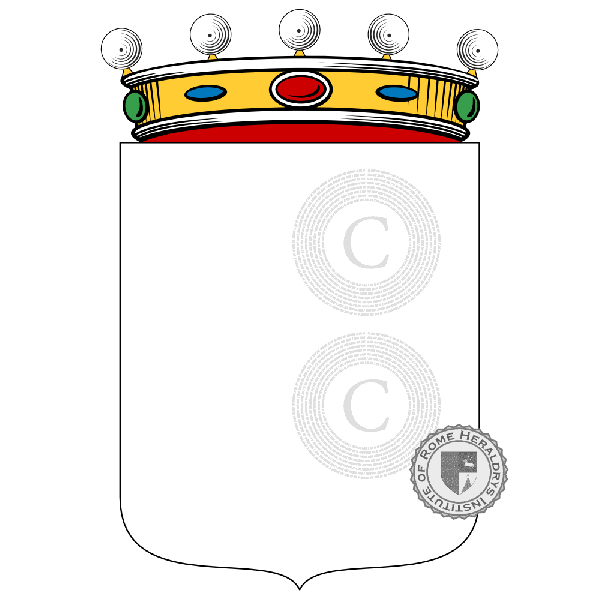 Coat of arms of family Martorella