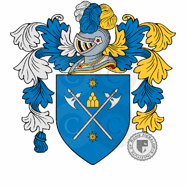 Coat of arms of family Bartorelli