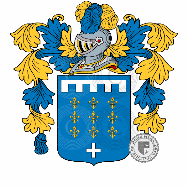 Coat of arms of family Alviani