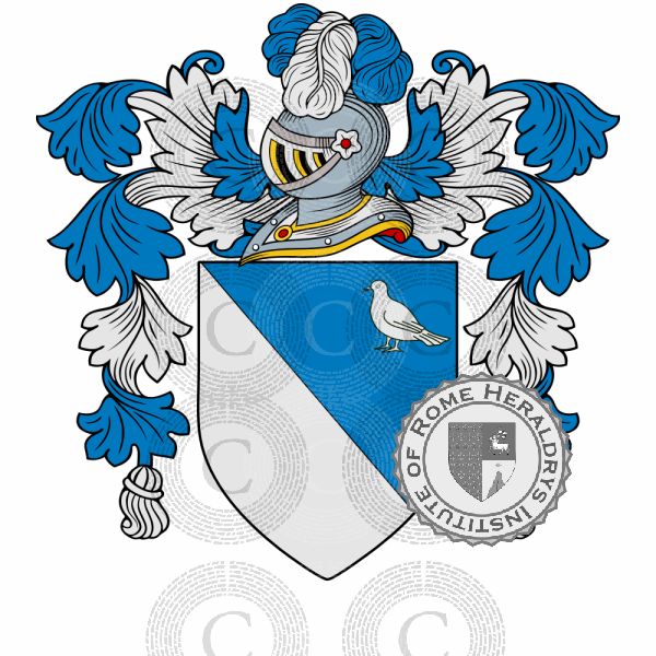 Wappen der Familie Avezuti