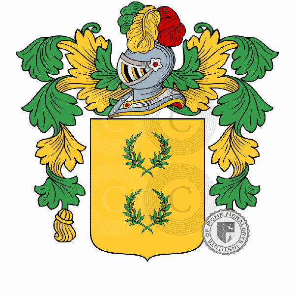 Coat of arms of family Lorenzini
