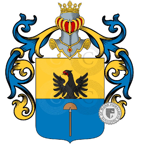 Coat of arms of family Parodi