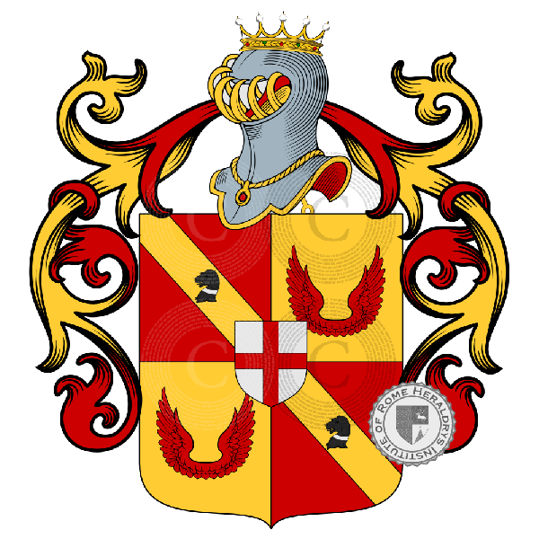 Coat of arms of family Cavenago