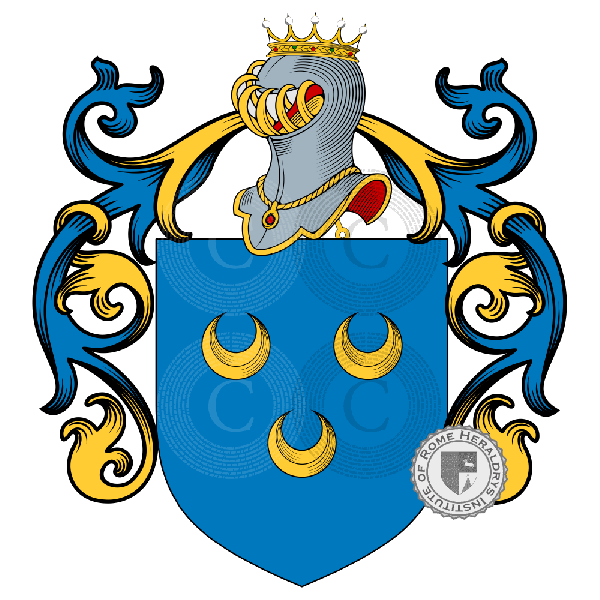 Coat of arms of family Sardelli