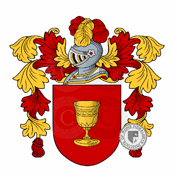 Coat of arms of family Menacho