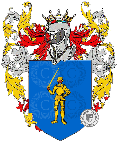 Coat of arms of family fantacchiotti