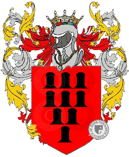 Coat of arms of family baratta