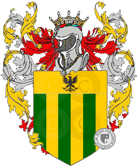 Coat of arms of family corte