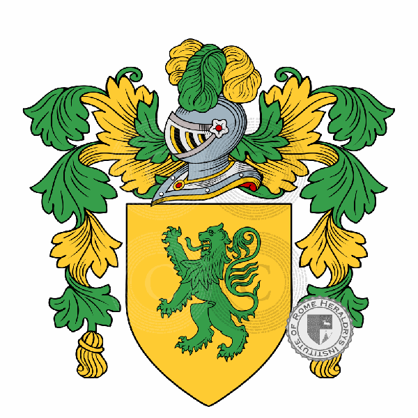 Coat of arms of family Piccioli