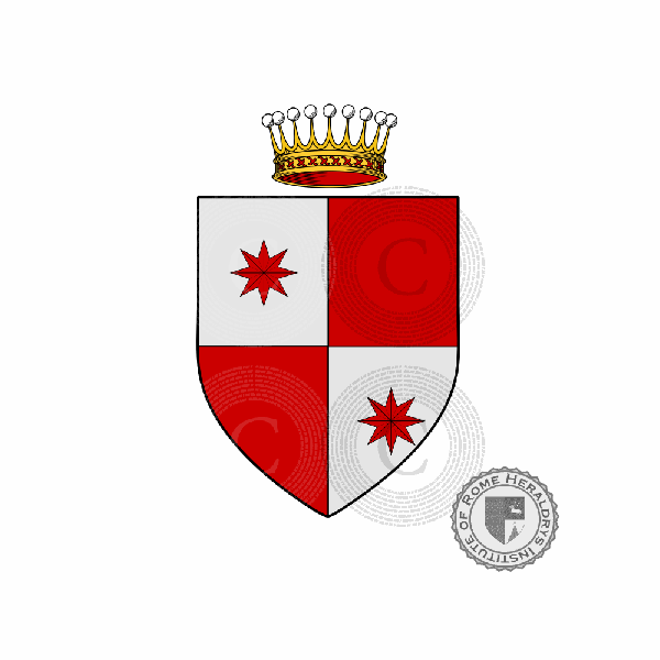 Wappen der Familie Carena