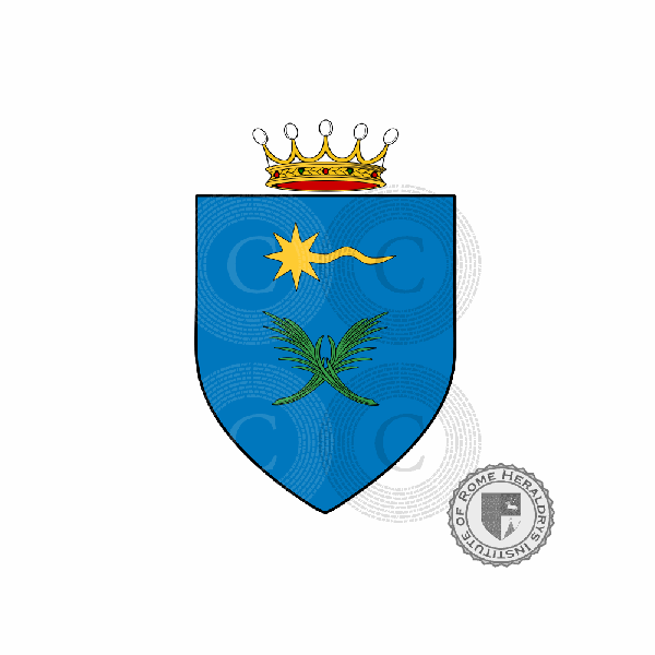 Coat of arms of family Comandini