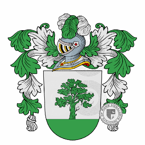 Coat of arms of family van den Boom