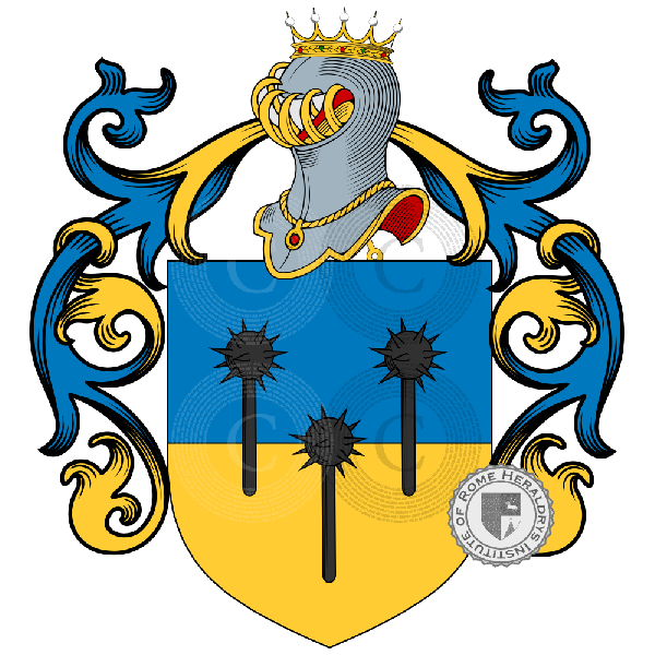 Coat of arms of family Mazzola