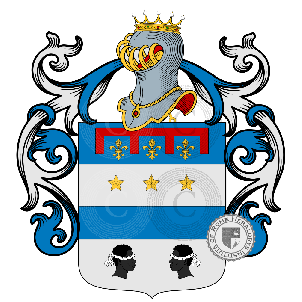 Wappen der Familie Pizzi