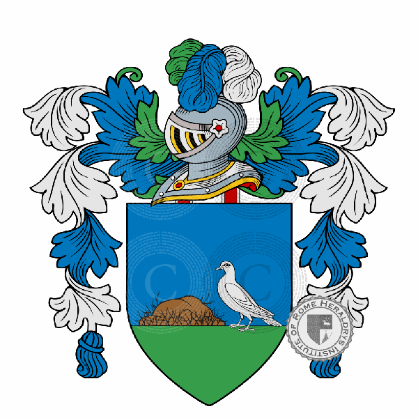 Coat of arms of family Faget