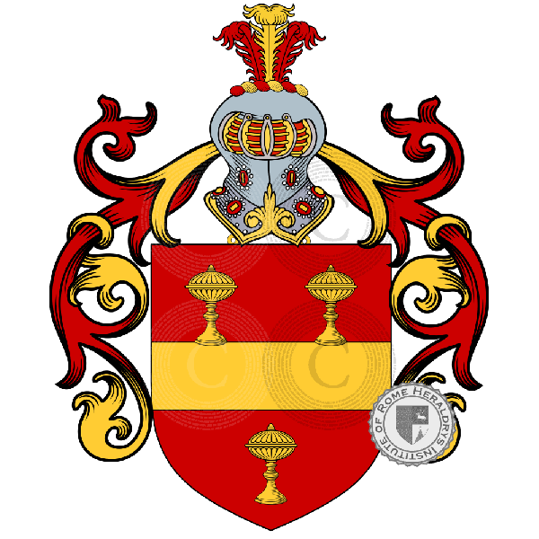 Coat of arms of family Coppoli