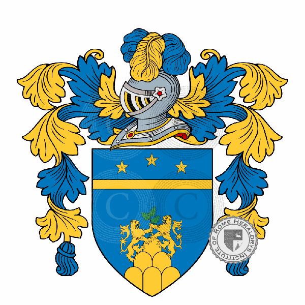 Wappen der Familie Rizzoni