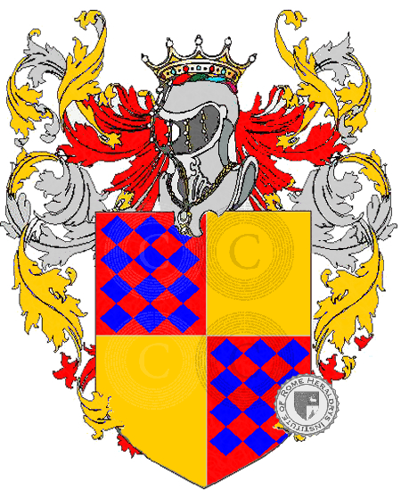 Coat of arms of family strambi
