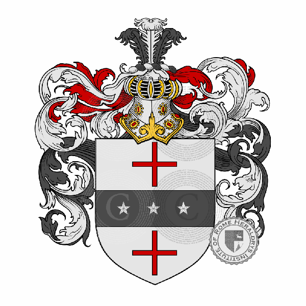 Coat of arms of family Vicentini