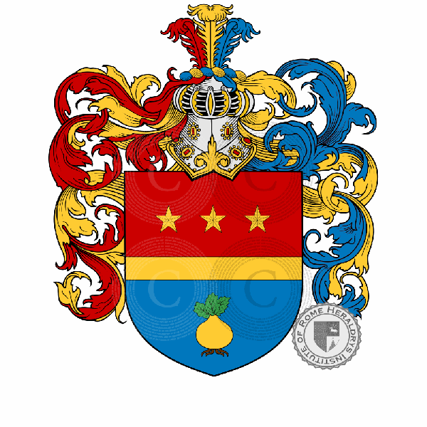 Coat of arms of family Rapalino