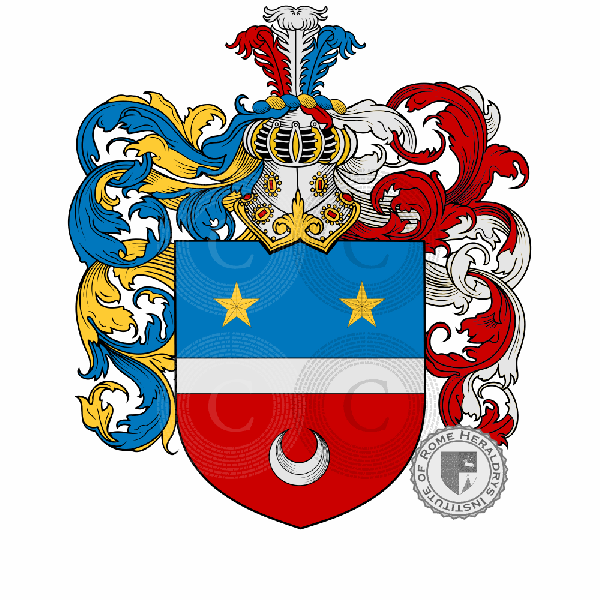Coat of arms of family Lucifero
