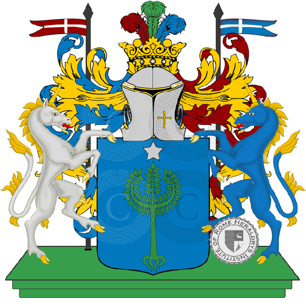 Coat of arms of family gentilini