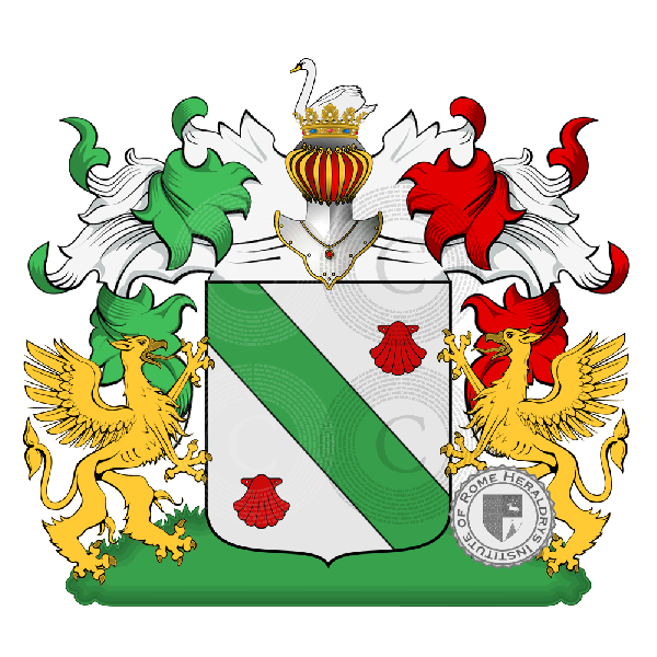 Coat of arms of family Gagliardi