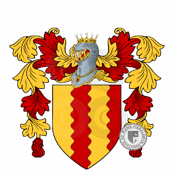 Coat of arms of family Ruffino