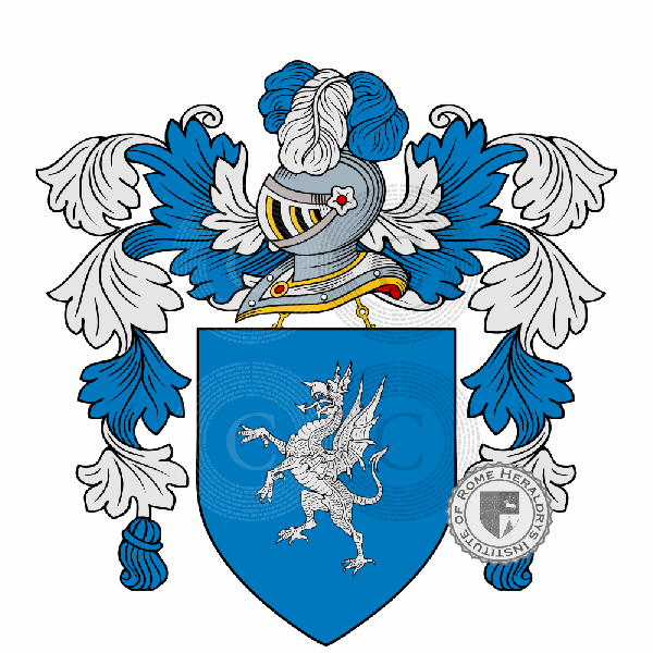 Coat of arms of family Drago