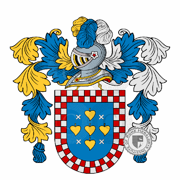 Coat of arms of family Berreteaga