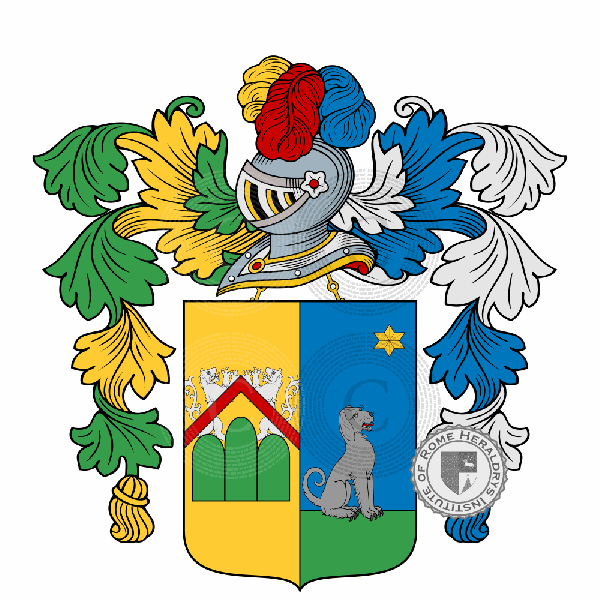 Coat of arms of family Canevale