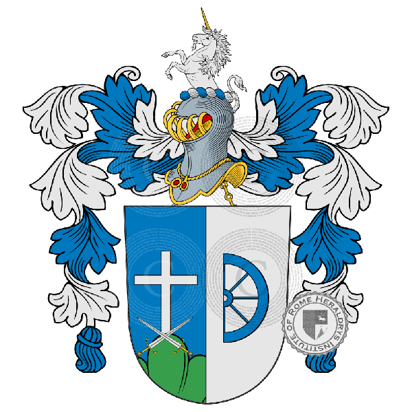Coat of arms of family Grunwaldt