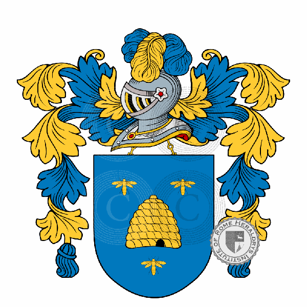 Coat of arms of family Toba