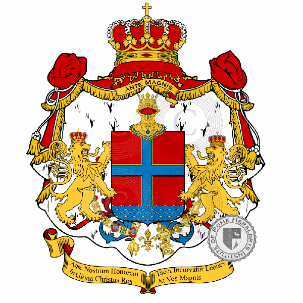 Coat of arms of family Magnisi