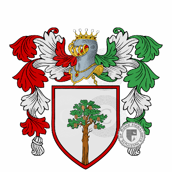 Coat of arms of family dalla Noce