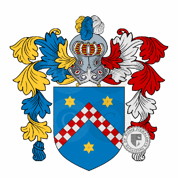 Wappen der Familie Castagnola