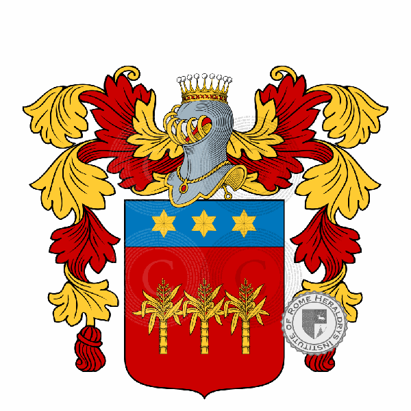 Coat of arms of family Canera