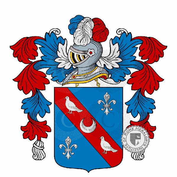 Coat of arms of family Vezzani