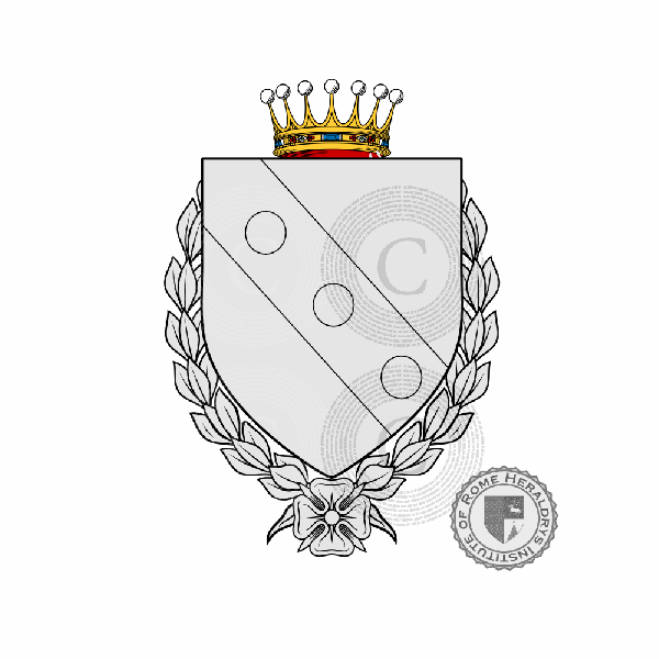 Coat of arms of family de Pontibus