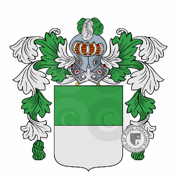 Coat of arms of family Abate