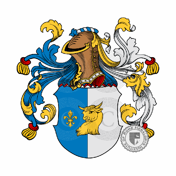 Coat of arms of family Dazzi