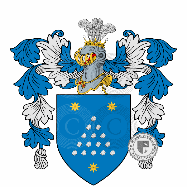 Coat of arms of family Sasso