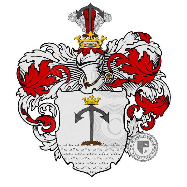Escudo de la familia Breuer di Breubach