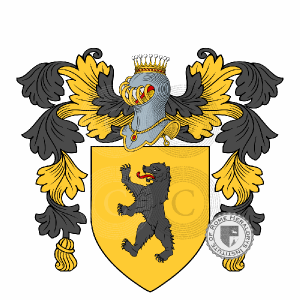 Coat of arms of family Orsucci