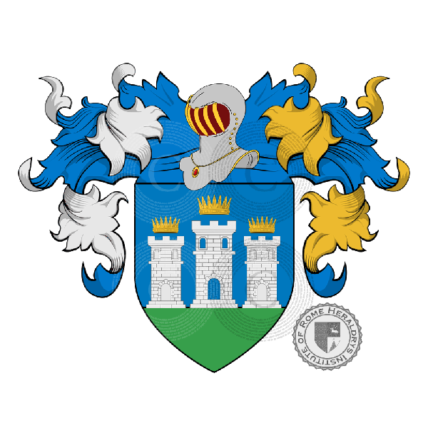 Coat of arms of family Cariani