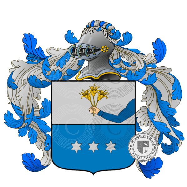 Coat of arms of family Cristofori