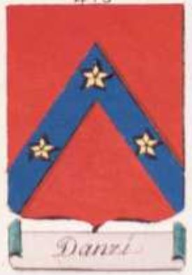 Coat of arms of family Danzi
