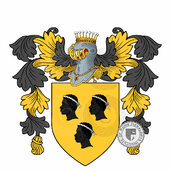 Escudo de la familia Péant de Ponfilly